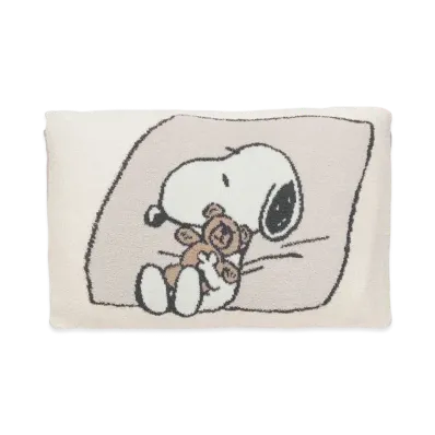 GELATO PIQUE x PEANUTS Snoopy x Bear Jacquard Pillow Case "Off White"