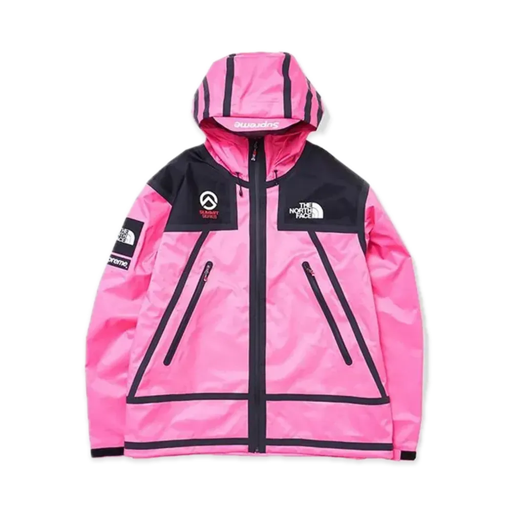 Supreme x The North Face Summit Series Outer Tape Seam Shell Jacket "Pink"