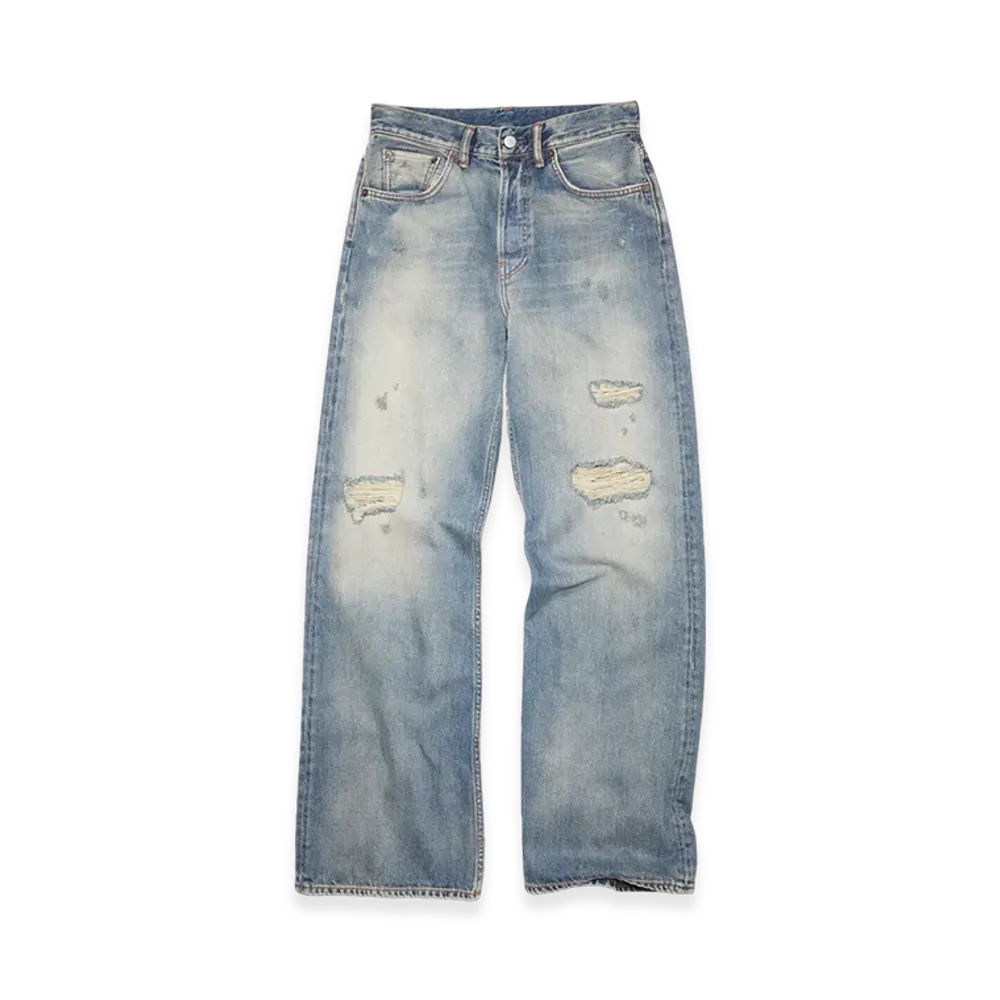 Acne Studios Loose Fit Jeans 2021F "Mid Blue"