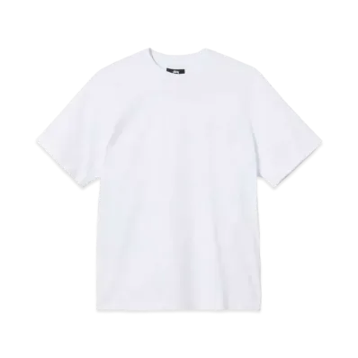 Stussy Stock Logo SS Crew "White"