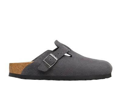 BIRKENSTOCK Boston "Charcoal"