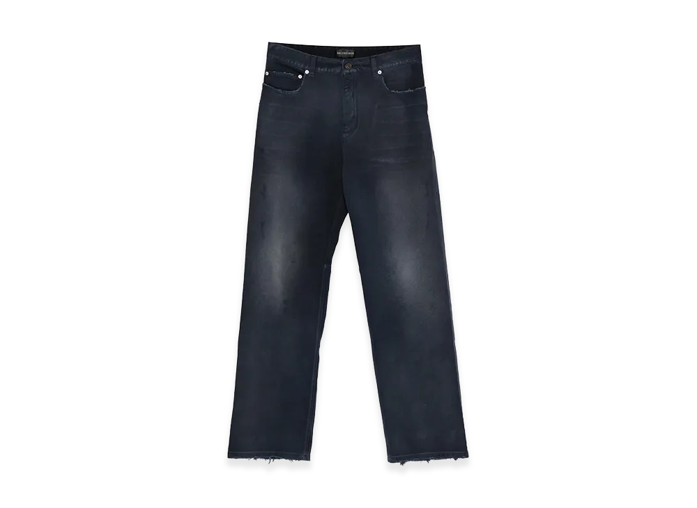 BALENCIAGA Regular Faded Jeans "Blue"