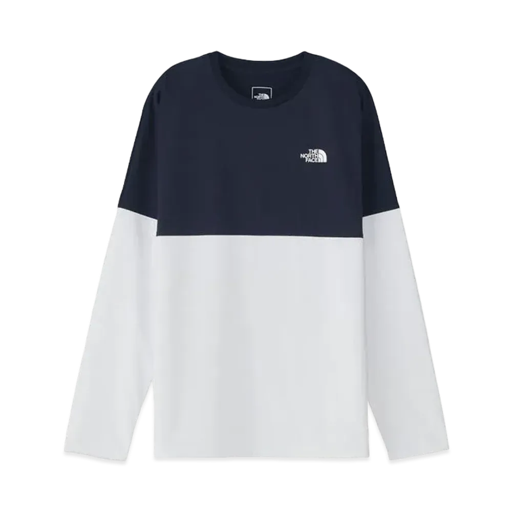 The North Face Long Sleeve Bicolor Nuptse City "Urban Navy"