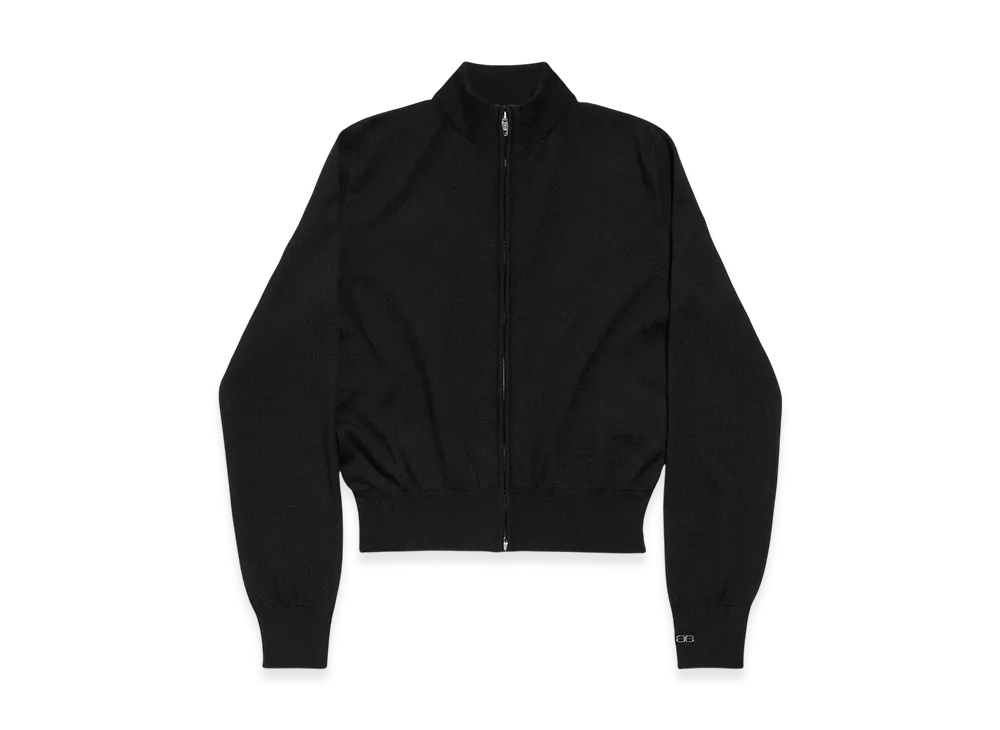 BALENCIAGA Zip-up Sweater "Black"