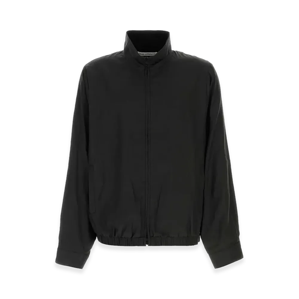 OUR LEGACY Jersey Casino Jacket "Black"