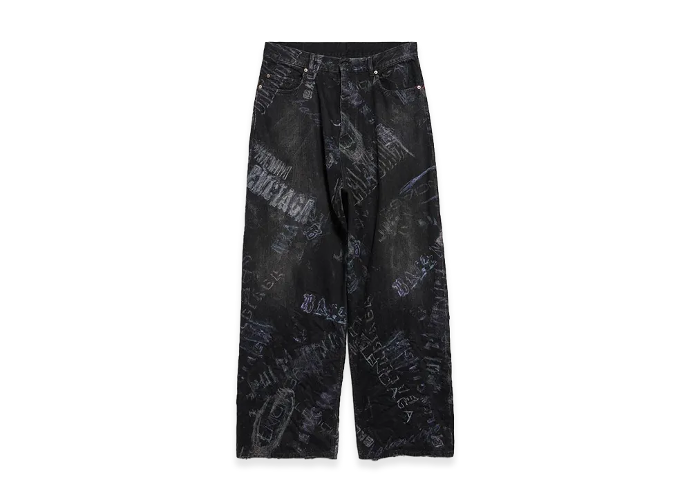 BALENCIAGA Minimal Baggy Pants "Black"