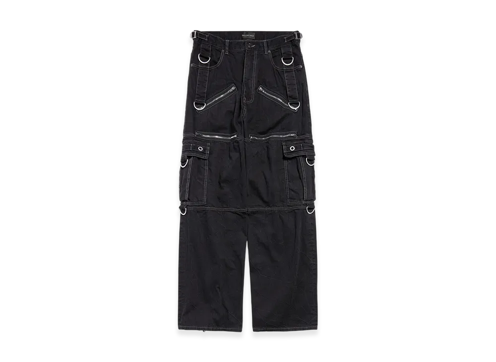 BALENCIAGA D-Ring Cargo Pants "Lightweight Black"