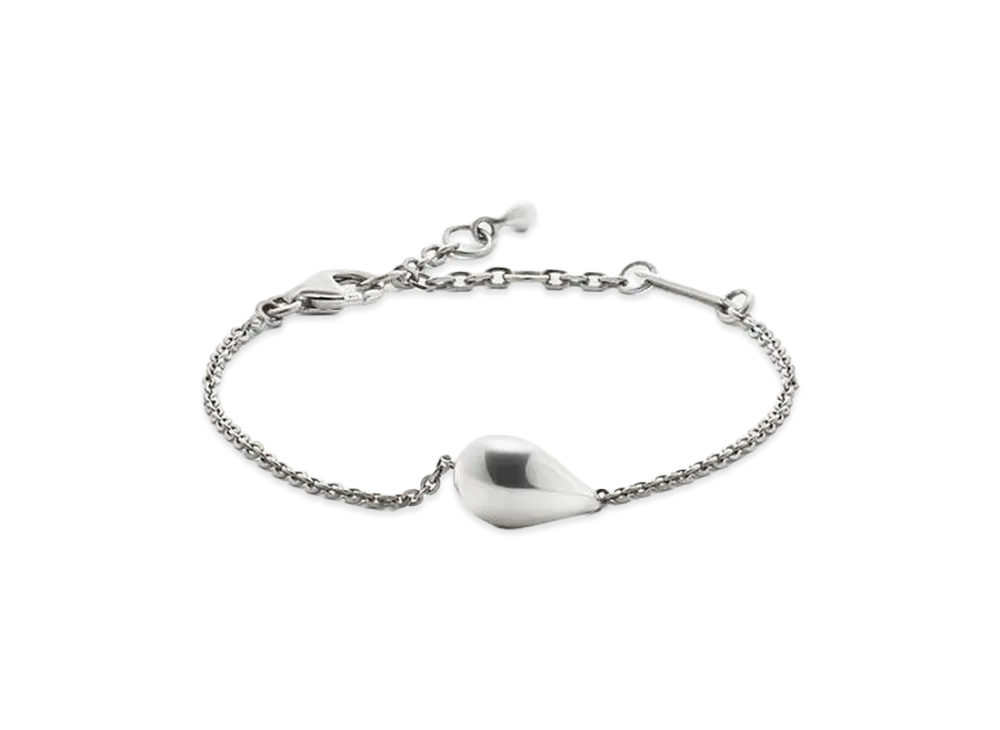 Bottega Veneta Drop Bracelet "Silver"