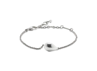 Bottega Veneta Drop Bracelet "Silver"