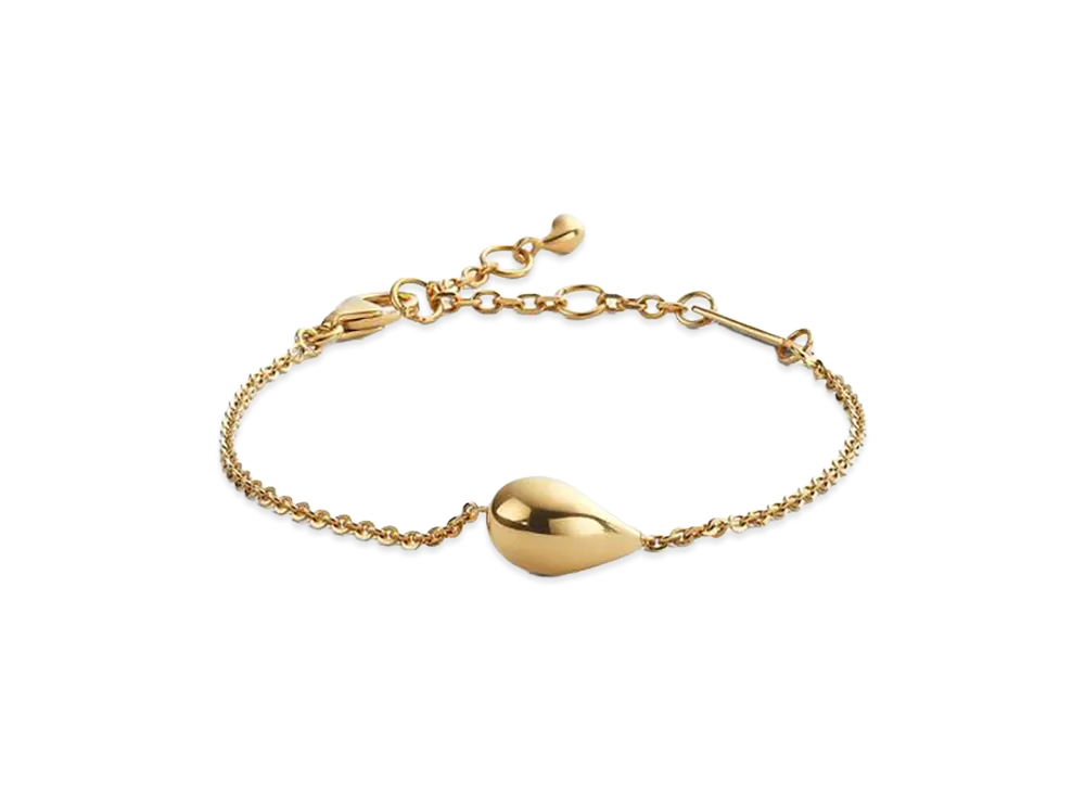 Bottega Veneta Drop Bracelet "Yellow Gold"