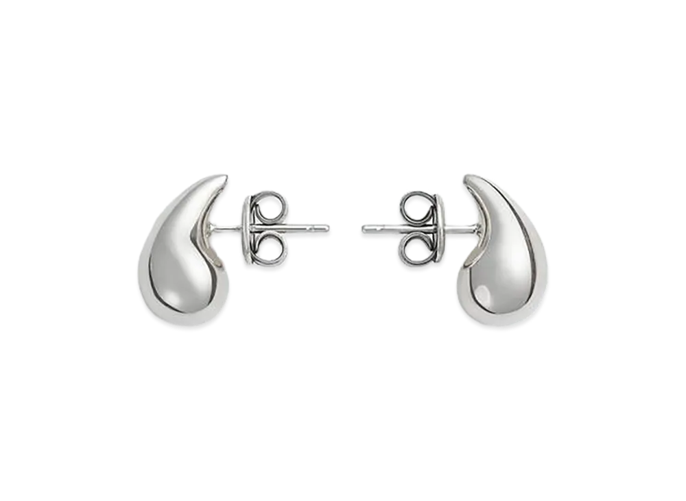 Bottega Veneta Candy Drop Earrings "Silver"