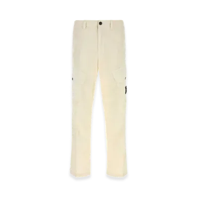 Stone Island Stretch Cotton Cargo Pant "White/Ivory"