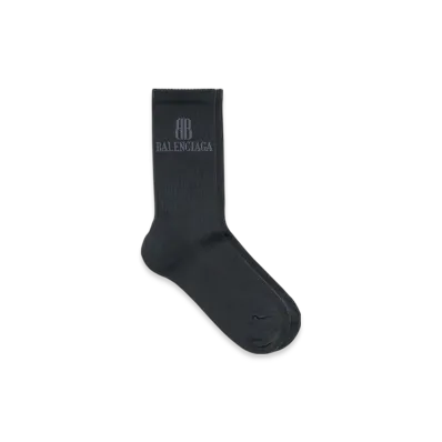 BALENCIAGA Nano BB Socks "Black"