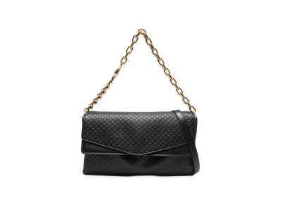 GUCCI Women's Leather Large Shoulder Bag "Black"