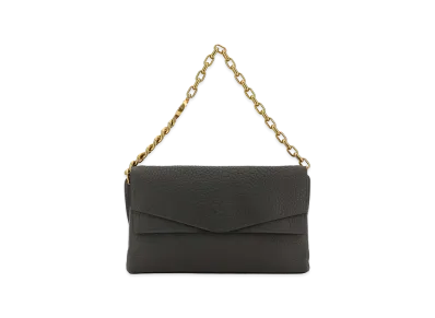 GUCCI Women's Leather Large Shoulder Bag "Grey"