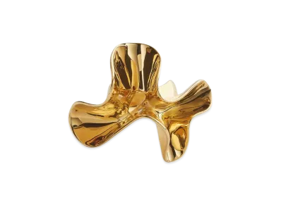 Bottega Veneta Anemone Ring "Yellow Gold"