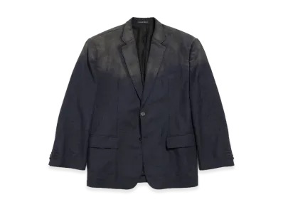 BALENCIAGA Faded Tailored Jacket Large Fit "Charcoal"