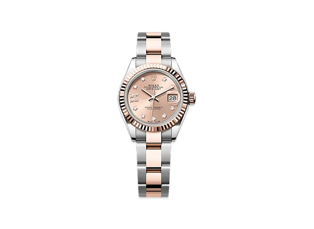 ROLEX Lady-Datejust 28mm Oystersteel & Everose Gold 279171 "Rose-colour"