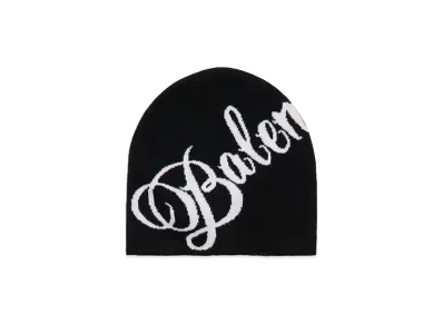 BALENCIAGA Big B Beanie "Black/White"