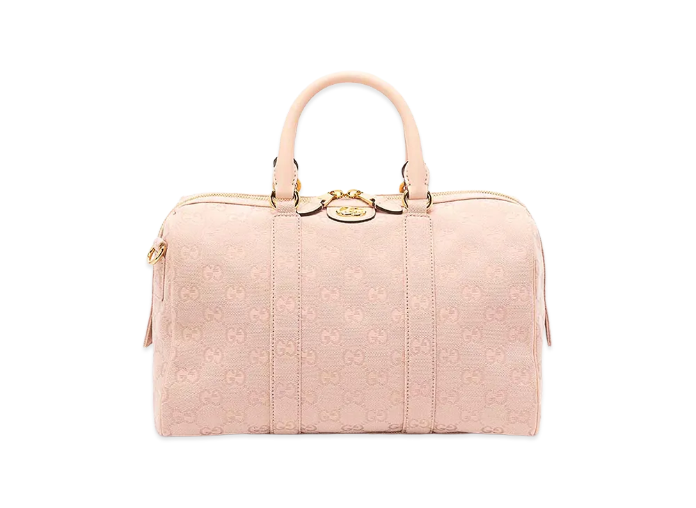 GUCCI Women's Canvas Medium Ophidia Handbag "Pink"