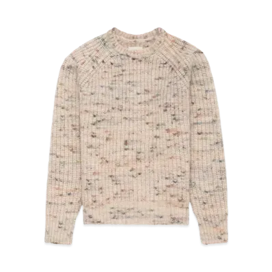 Aime Leon Dore Flecked Alpaca Crewneck Sweater "Cream"