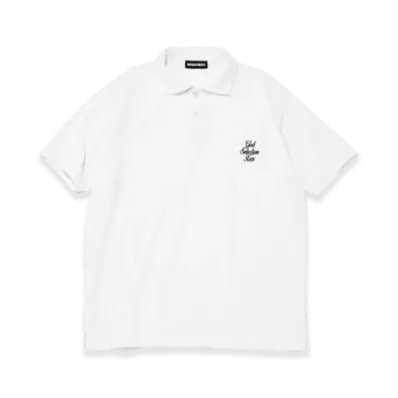 GOD SELECTION XXX Polo Shirt GX-A26-CS-01 "White"