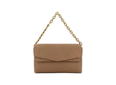 GUCCI Women's Biscuit Leather Medium Shoulder Bag "Camel"