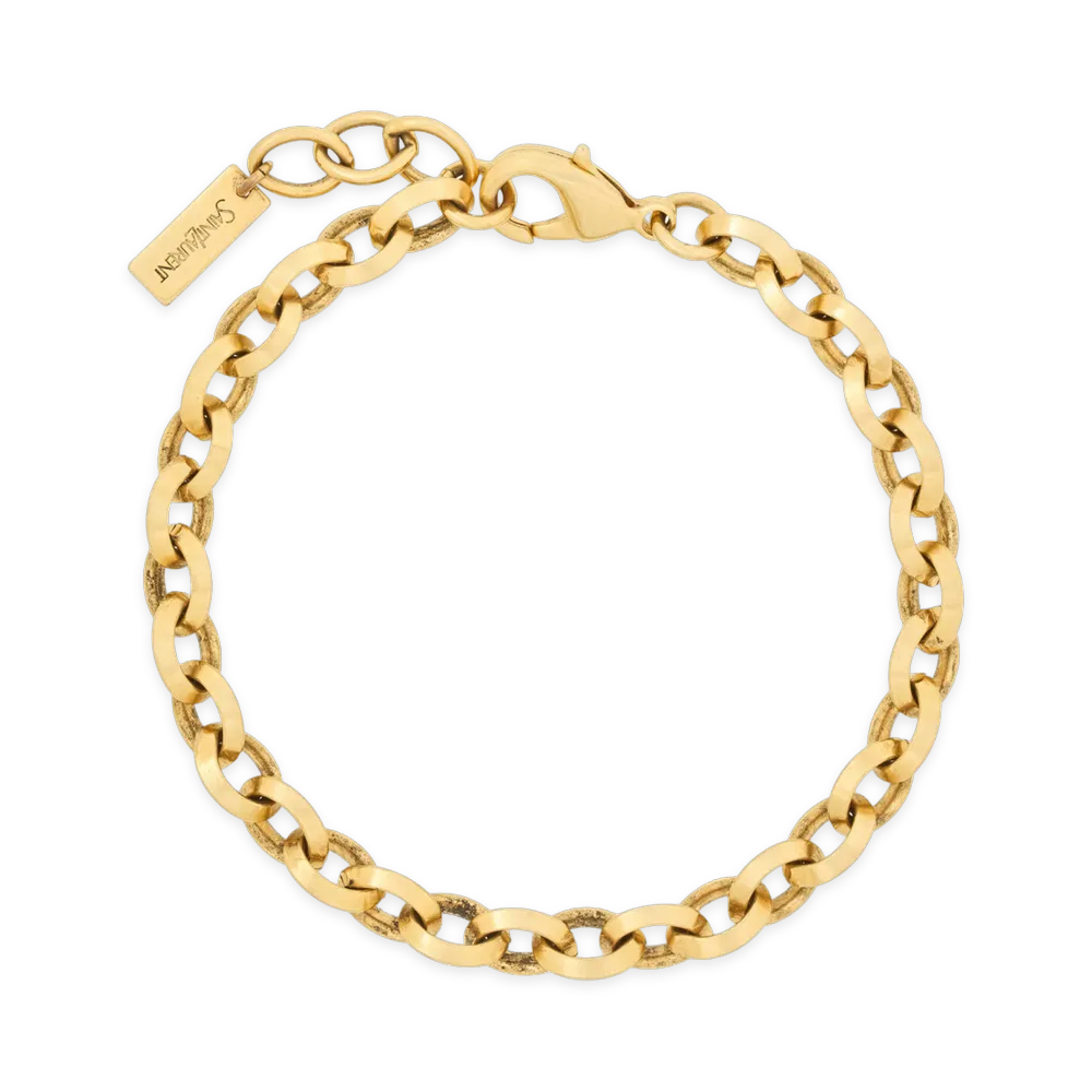 Saint Laurent Women's Bracciale A Catena "Gold"