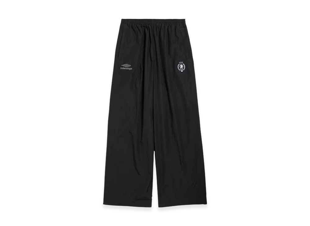 BALENCIAGA 3B Football Tracksuit Pants "Black"