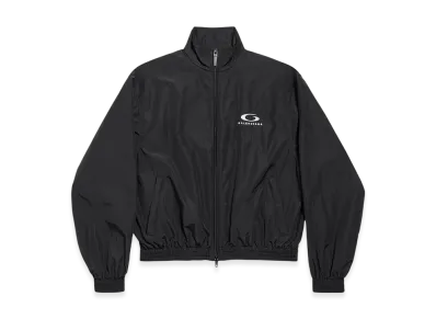 BALENCIAGA Loop Sports Icon Tracksuit Jacket "Black"