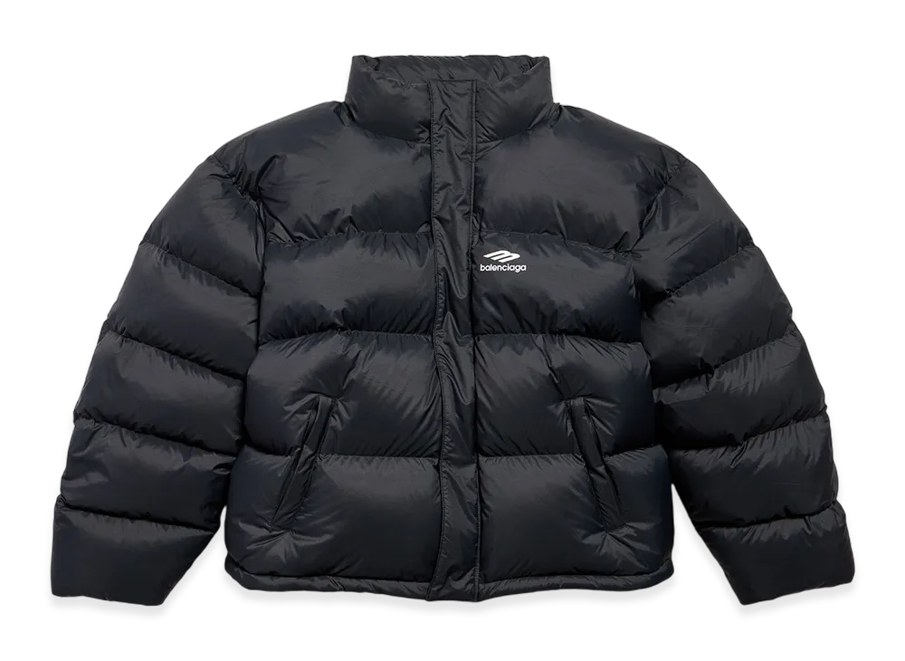 BALENCIAGA 3B Sports Icon Ski Puffer "Black"