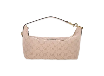 GUCCI Women's Canvas Gucci Vanity Handbag "Pink"