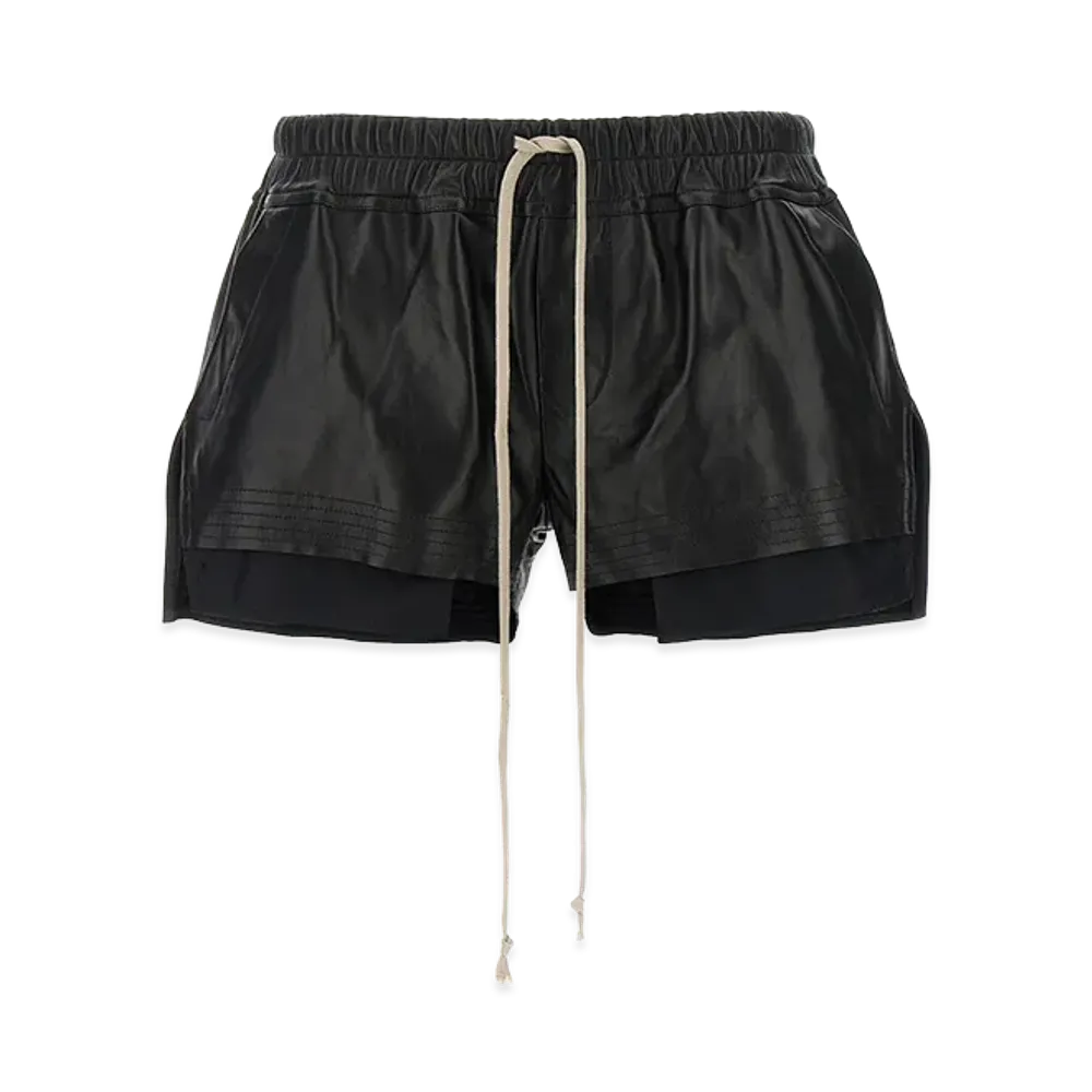 Rick Owens Women's Fog Boxers' Shorts "Black"