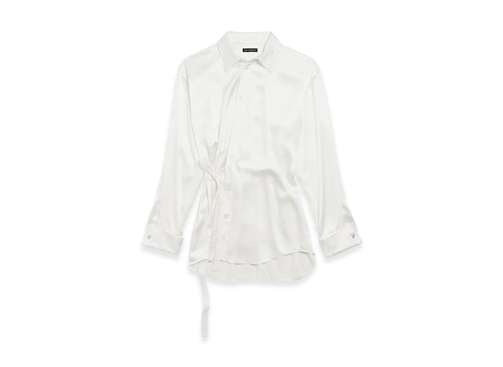BALENCIAGA Wrap Shirt "Ivory"