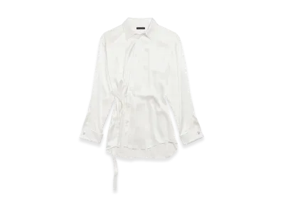 BALENCIAGA Wrap Shirt "Ivory"
