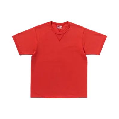 THE REAL McCOY'S Gusset Tee "Scarlet"