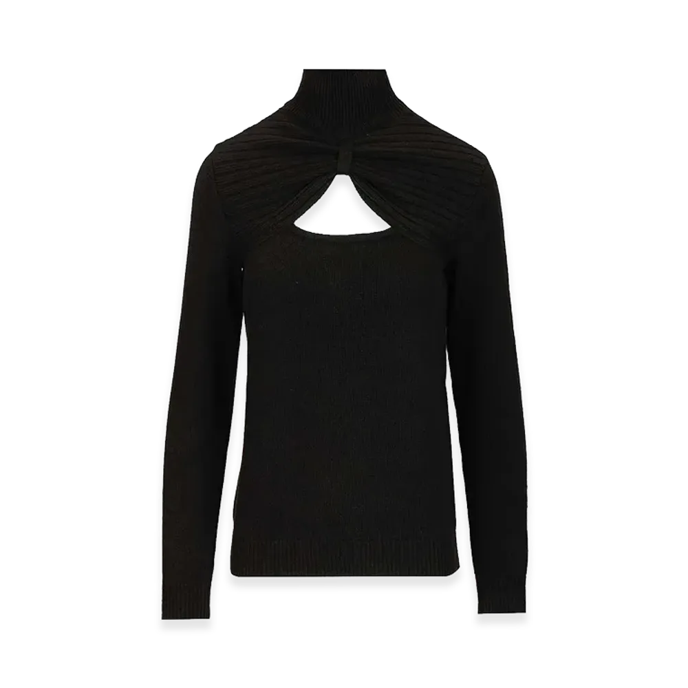 Valentino Women's Wool Turtleneck "Black"