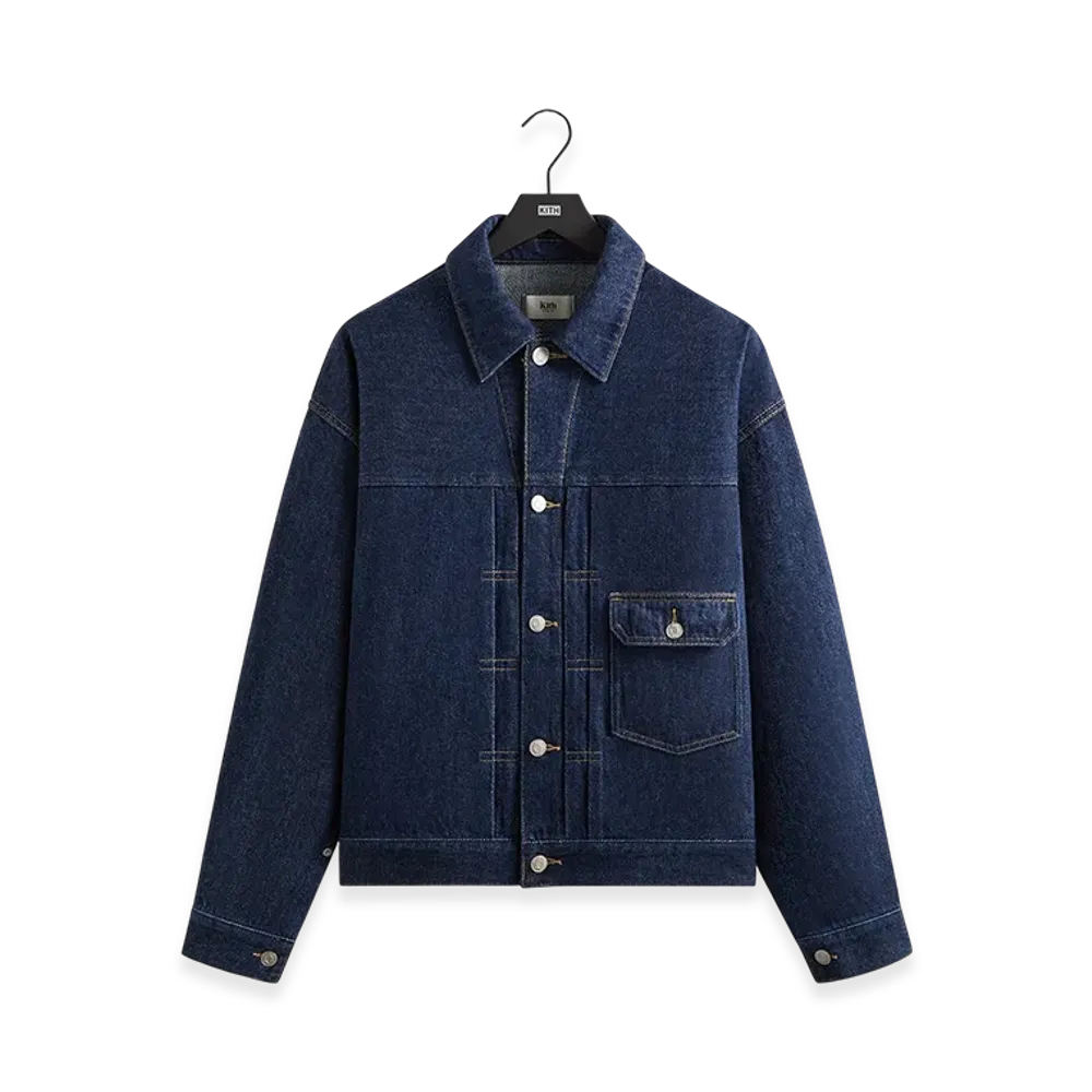 Kith Alonzo Twill Denim Jacket "Savin Wash"