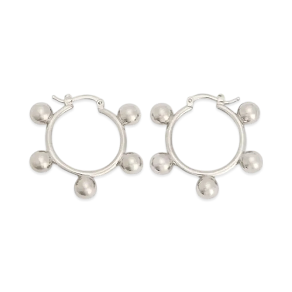 Jil Sander Earrings "Silver"