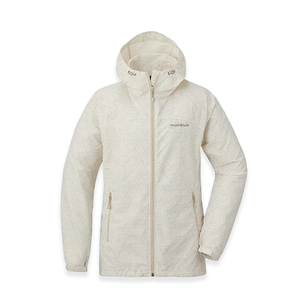 mont-bell Women's O.D. Print Parka "Ivory"