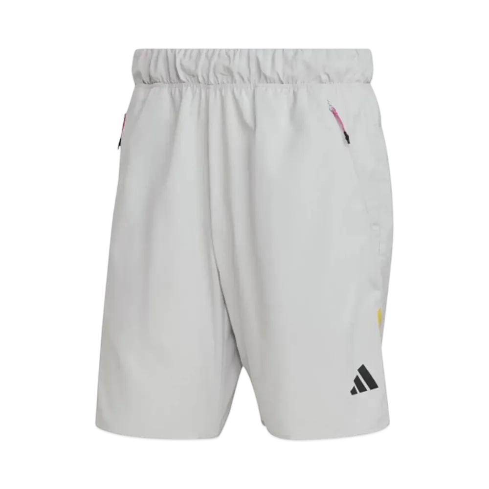 adidas Train Icon Three Stripes Training Shorts "Light Solid Grey"