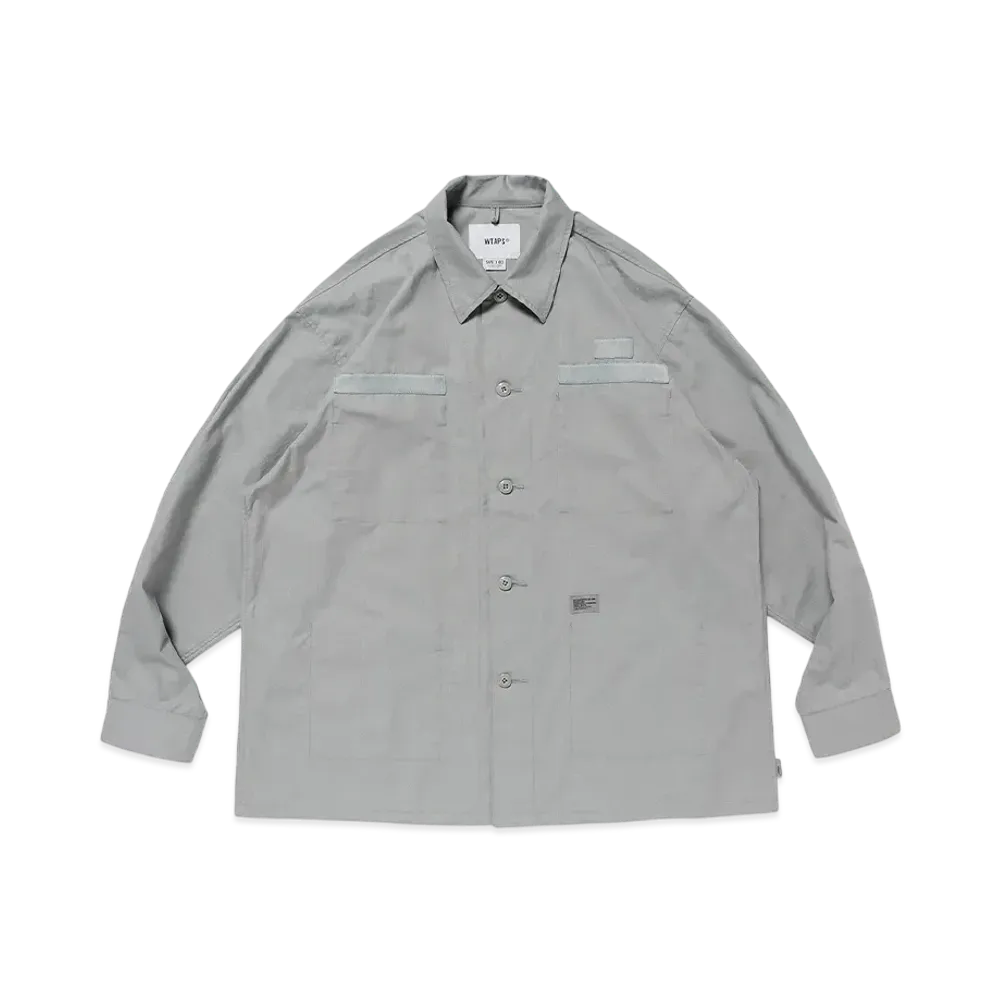 WTAPS Jmod 01 / LS / Cotton. Ripstop "Gray"
