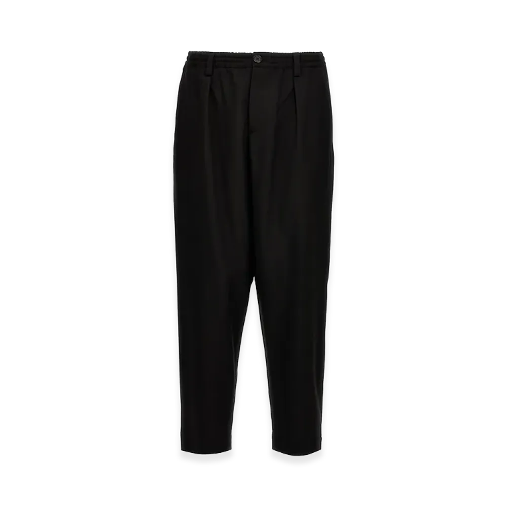 MARNI Tropical Wool Crop Pants "Black"