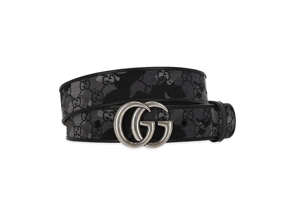 GUCCI Belts "Black/Silver"