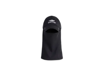 BALENCIAGA Neckwarmer Cap "Black"