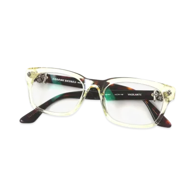 Chrome Hearts VAGILANTE 925 CH Plus Eyewear 54-19-149 "Clear Yellow/Clear Brown"