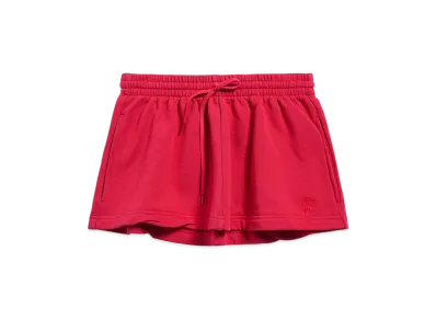 BALENCIAGA Lion Football Shorts Miniskirt "Red"
