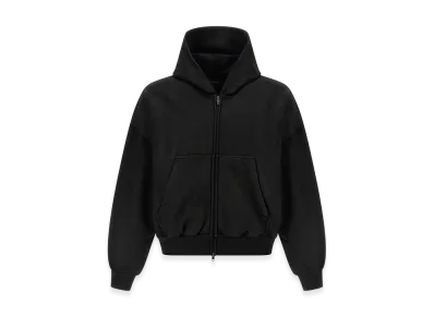 BALENCIAGA Cropped Hoodie "Black"
