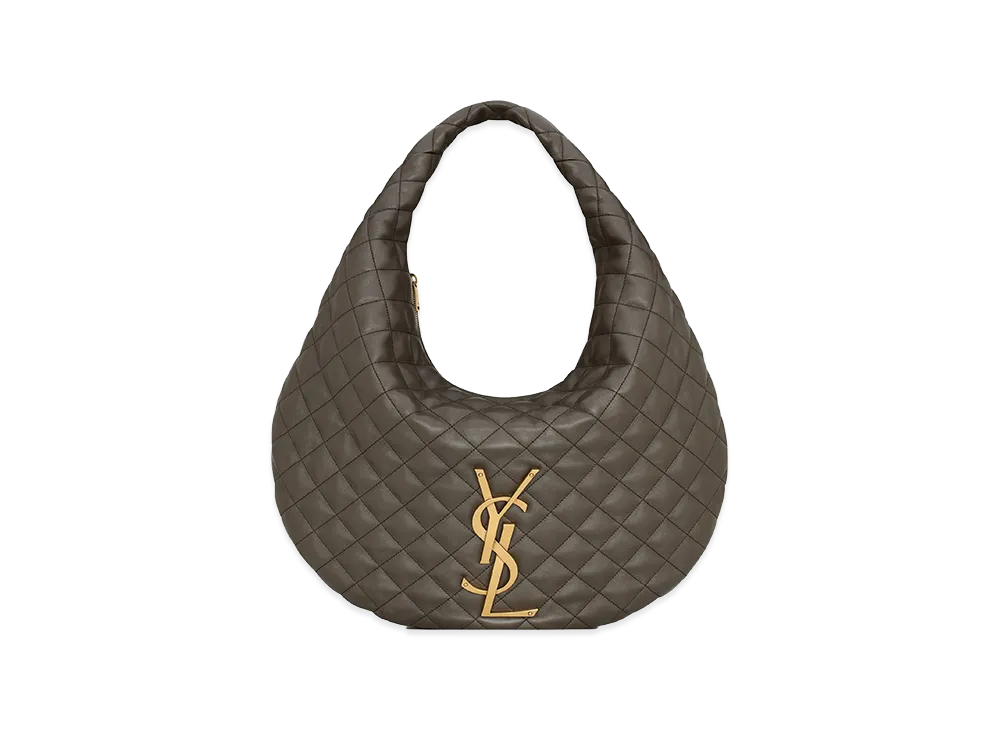 Saint Laurent Women's 'Hobo Icare' Shoulder Bag "Green"