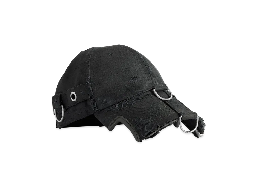 BALENCIAGA D-Ring Cargo Cap "Black"